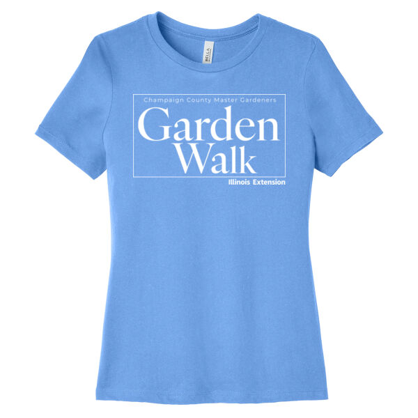 Garden Walk on a BELLA+CANVAS® - Women's Relaxed Jersey Short Sleeve Tee Thumbnail